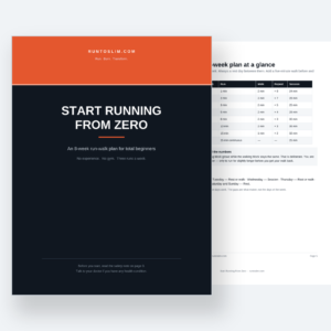 Start Running From Zero – 8-Week Run-Walk Plan